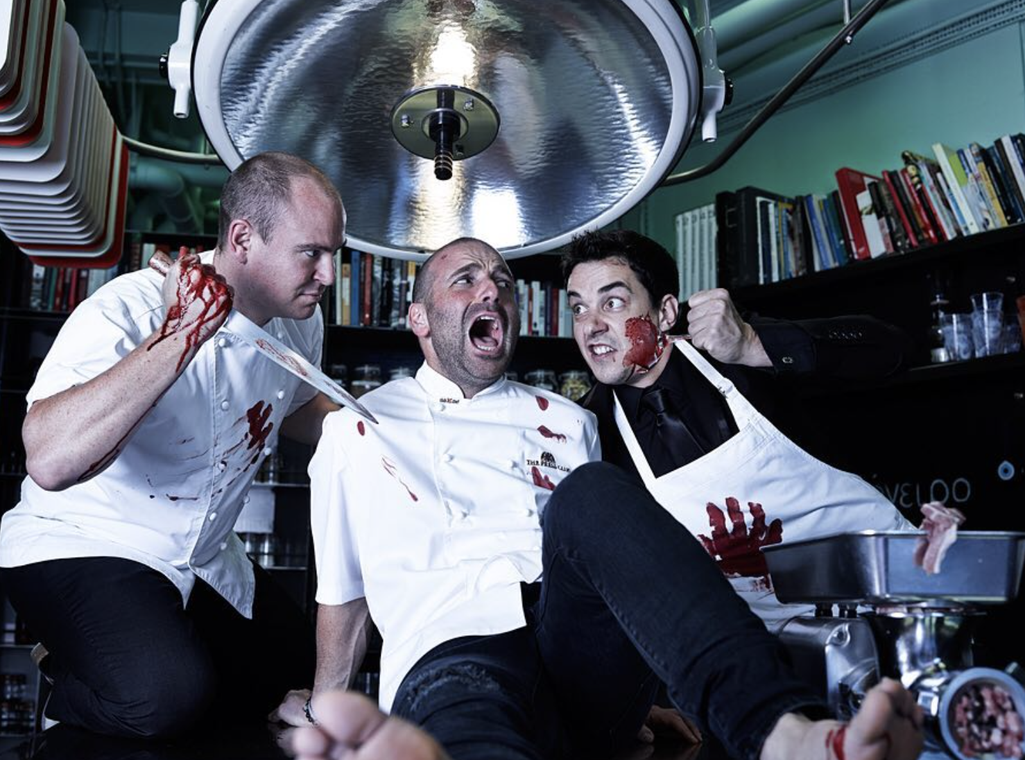 elebrity chef George Calombaris photographed for Daniel Sponiar’s Shoot the Chef exhibition